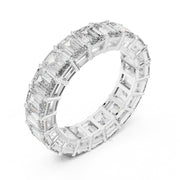 Emerald Cut Diamond Eternity Ring – Classic Full Circle Ring