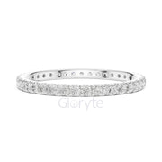 Classic Round Diamond Eternity Band