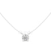 Round Cut Solitaire Pendant | 2.5 CT