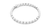 Emerald Cut Diamond Tennis Bracelet 0.30 Pointers