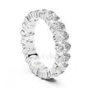 Oval Cut Diamond Eternity Band
