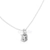 Radiant Cut Pendant with Diamond Bail | 1.50 CT