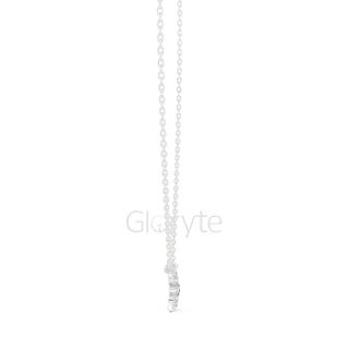 Bloom Diamond Cluster Pendant Necklace