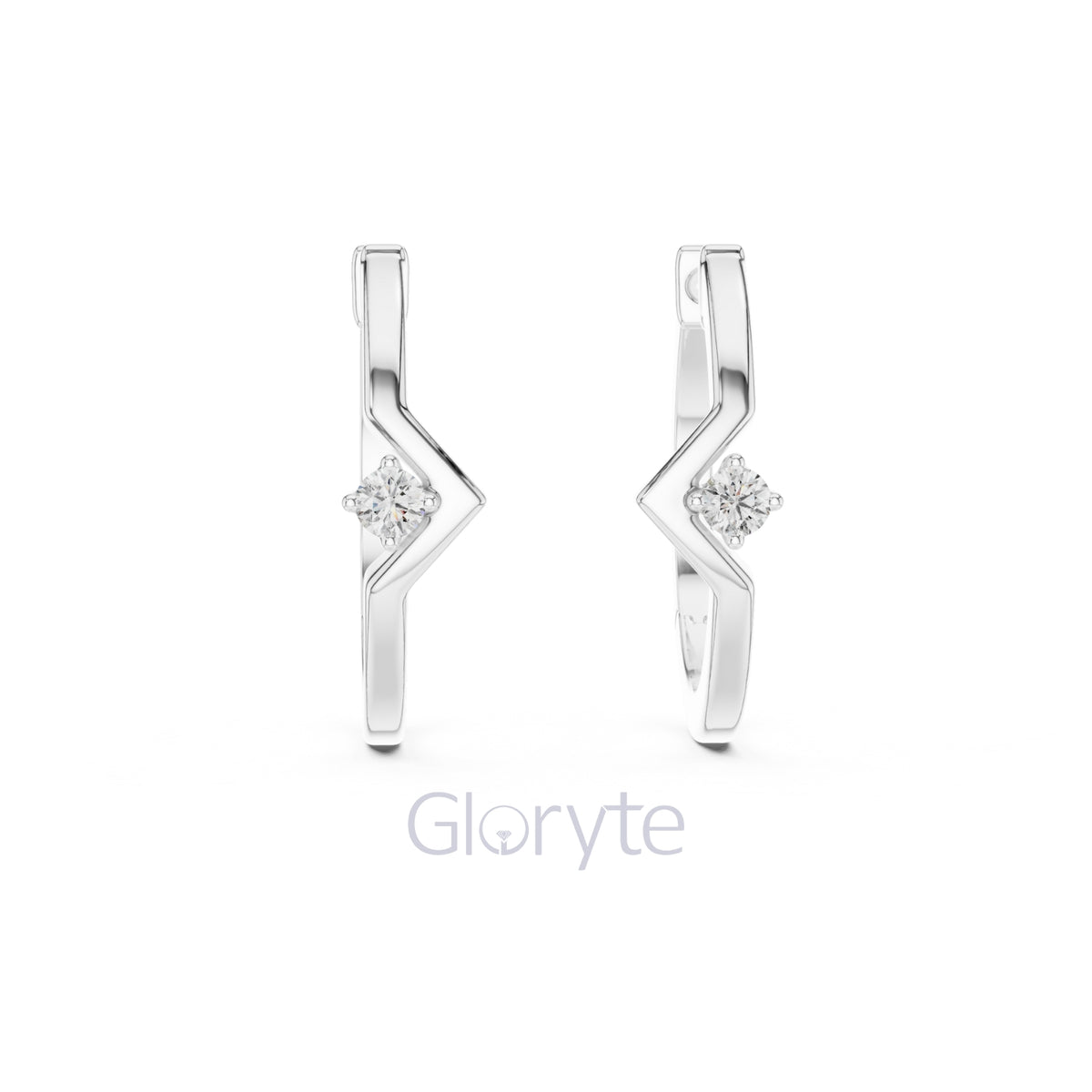 Geometric Hoop Earrings