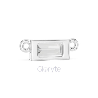 Baguette Diamond Bar Necklace