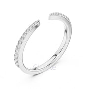 Open Pavé Diamond Band | Lab-Grown |