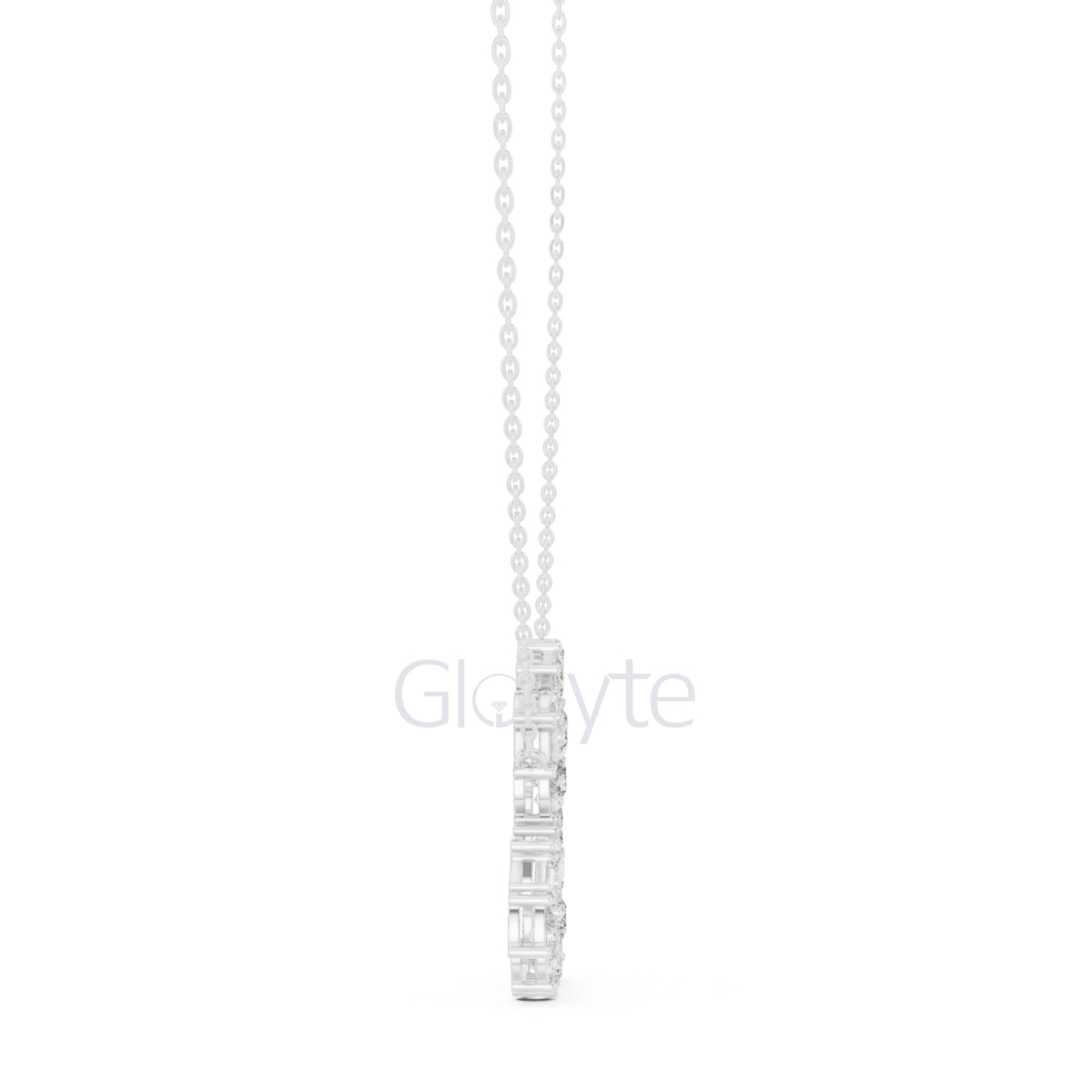 Heart Diamond Pendant Necklace