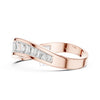 Elegant Channel Set Baguette Diamond Band Ring
