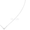 Diamond Cluster V-Shaped Necklace