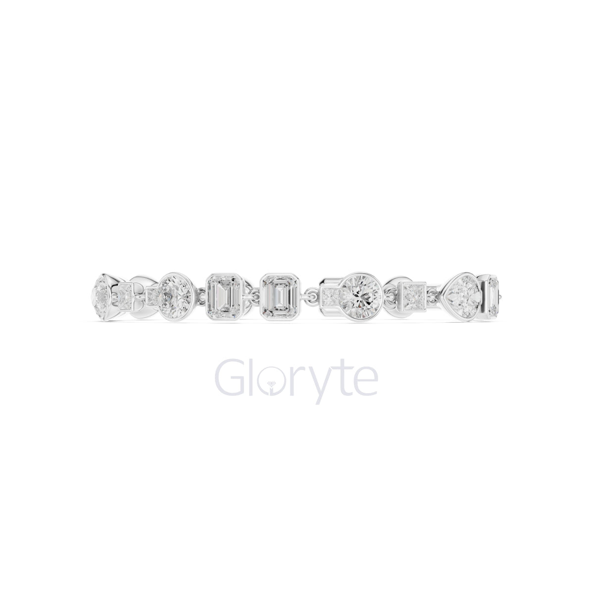 Cluster Diamond Bracelet