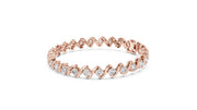 Diamond Wave Tennis Bracelet 3.80mm