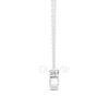 Pear Bezel Diamond Pendant Necklace (1.50 CT)