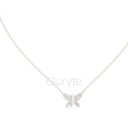 Butterfly Diamond Pendant Necklace (0.24 CT)