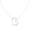 Heart Diamond Pendant Necklace