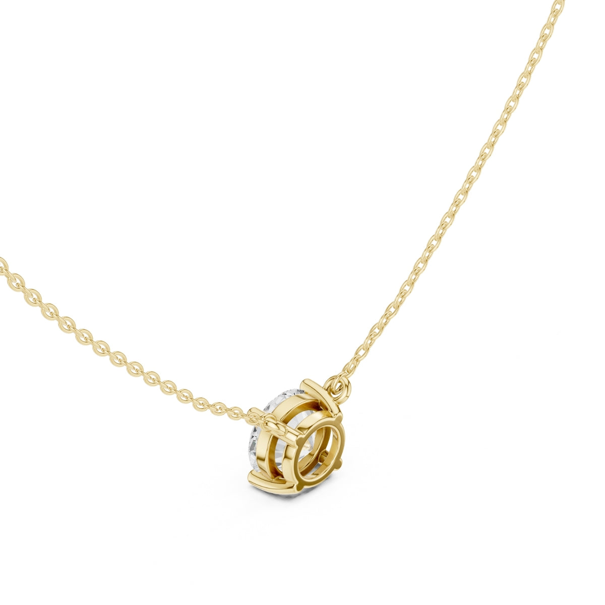 Diamond Solitaire Pendant Necklace – 2.50 Carat