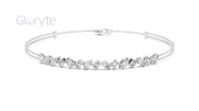 Mixed Cut Diamond Chain Bracelet