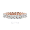 Round Cut Diamond Eternity Band – Classic Full Circle Ring in 925 Silver, 10K & 14K Gold