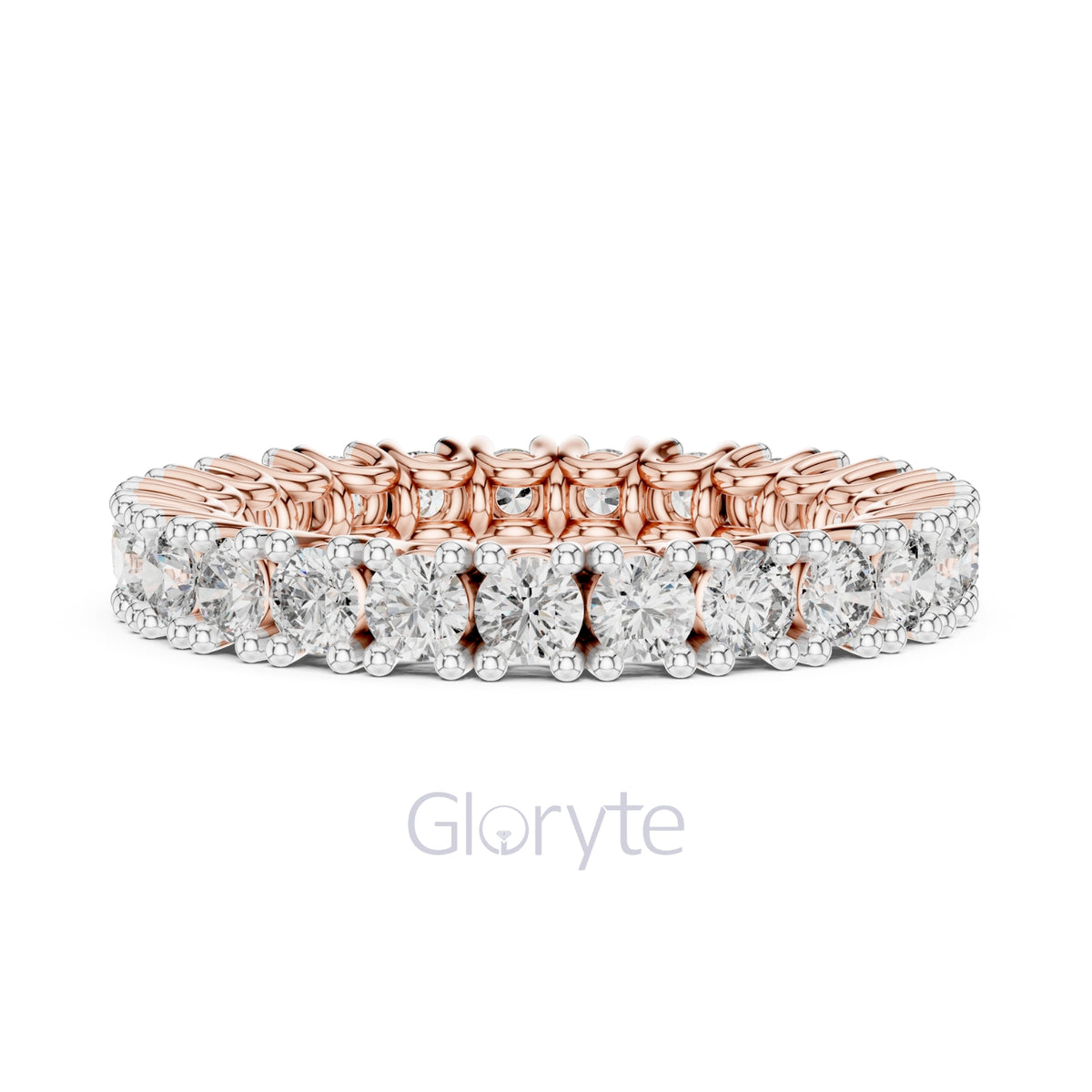 Round Cut Diamond Eternity Band – Classic Full Circle Ring