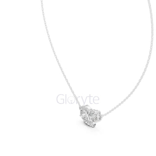Toi et Moi Diamond Pendant Necklace