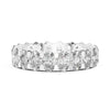 Oval Cut Diamond Eternity Band
