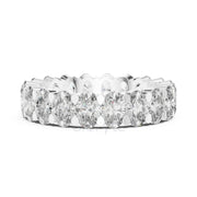 Oval Cut Diamond Eternity Band
