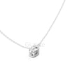 Cushion Cut Solitaire Pendant | 2.5 CT