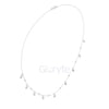 Dangling Diamond Station Necklace