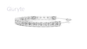Classic Graduated Round Cut Diamond Bracelet 3.50mm To 5.00mm