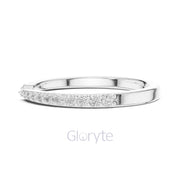 Open Pavé Diamond Band | Lab-Grown |