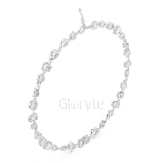 Multi-Shape Diamond Bezel Necklace