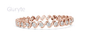 Diamond Wave Tennis Bracelet 3.80mm