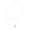 Oval & Pear Drop Diamond Pendant Necklace