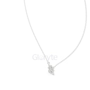 Bloom Diamond Cluster Pendant Necklace