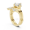 Cushion & Oval Diamond Bridal Set