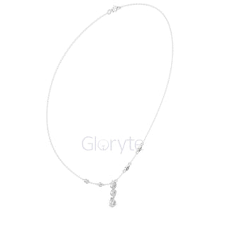 Pear Drop Diamond Necklace