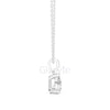 Pear Cut Pendant with Diamond Bail | 1.50 CT