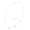 Diamond Charm Necklace – Pave Disc & Solitaire Pendant in Silver, 10K & 14K Gold