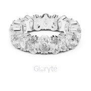 Pear Cut Diamond Eternity Band – Full Circle