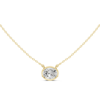 2.50 Carat East-West Diamond Solitaire Pendant – Oval & Marquise Shape