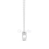 Round Bezel Diamond Pendant Necklace (1.50 CT)
