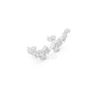 Emerald-Cut Diamond Cluster Earrings