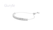 Round Cut Adjustable Diamond Bracelet | Timeless & Versatile
