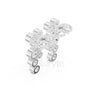 Bubble Cluster Diamond Earrings