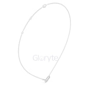 Diamond Link Pendant Necklace