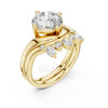 Round Diamond Bridal Set