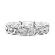 Asscher Cut Diamond Eternity Band