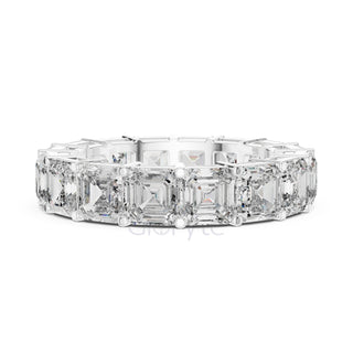 Asscher Cut Diamond Eternity Band