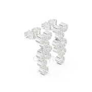 Bubble Cluster Diamond Earrings