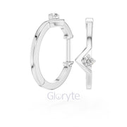 Geometric Hoop Earrings