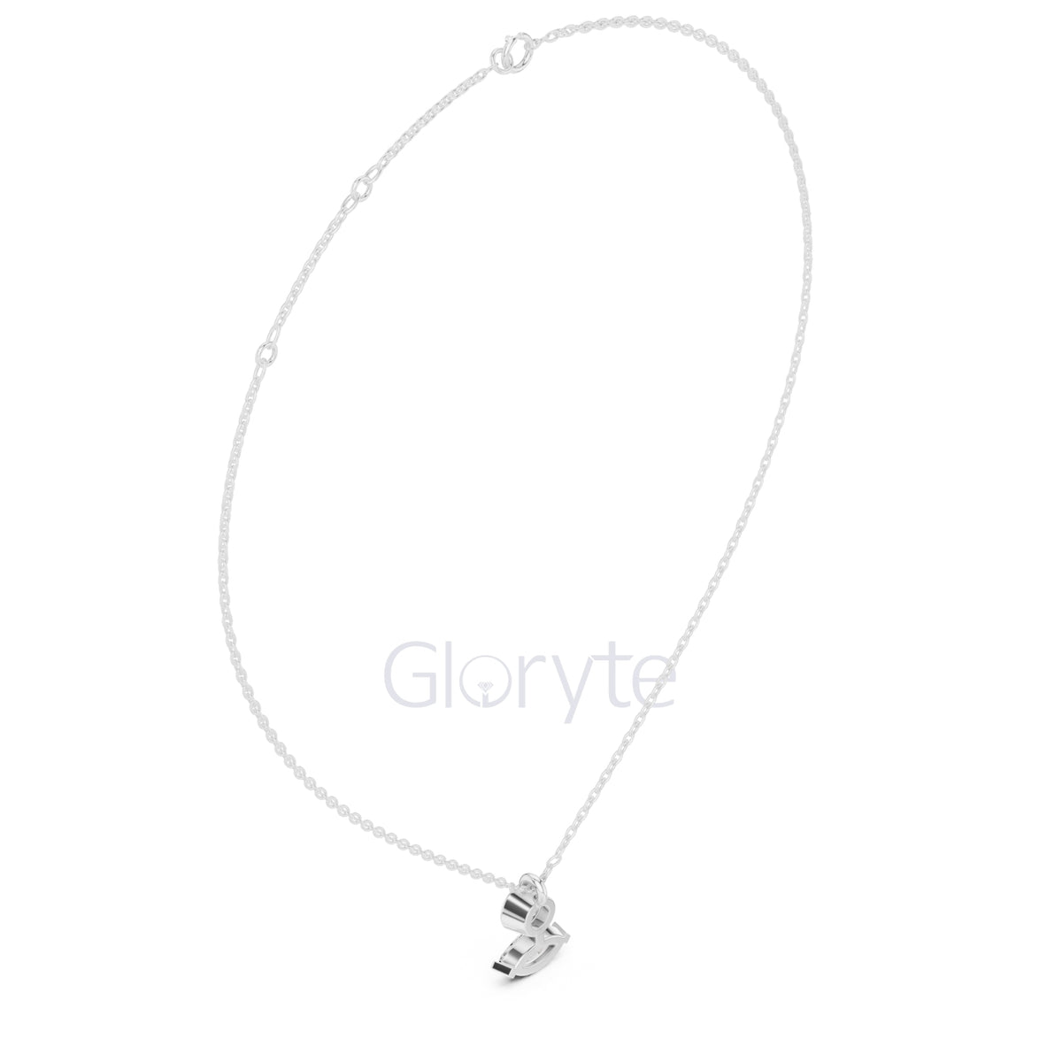 Two-Stone Diamond Pendant Necklace